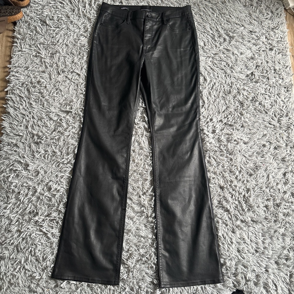 White House Black Market Black High-Rise Slim Boot Pants